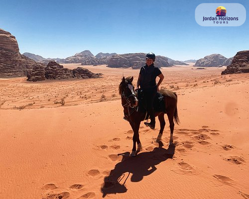 Passeggiate a cavallo nel deserto giordano - Wadi Rum